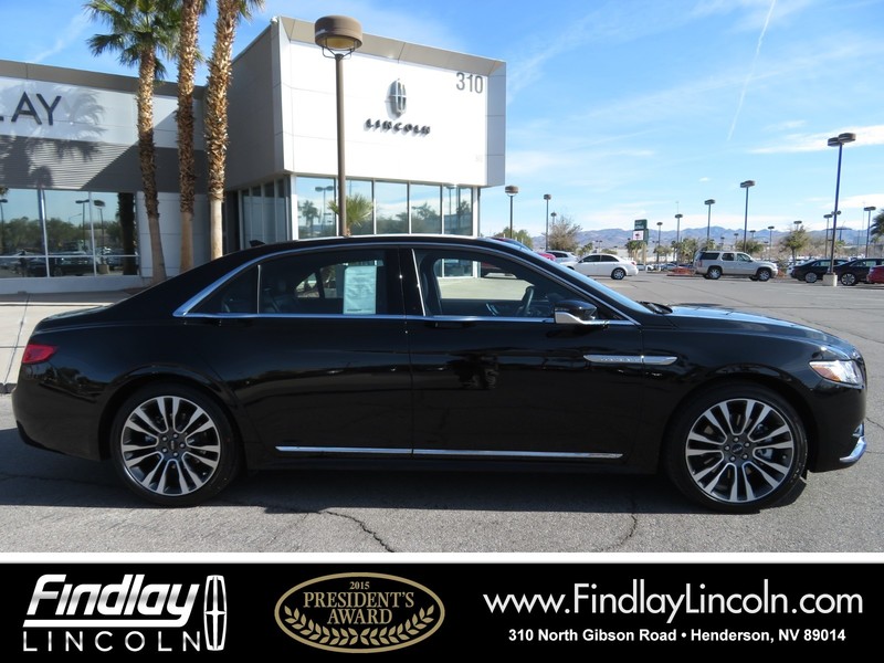 New 2018 Lincoln Continental Reserve Sedan In Henderson L18071 New 2018 Lincoln Continental Reserve