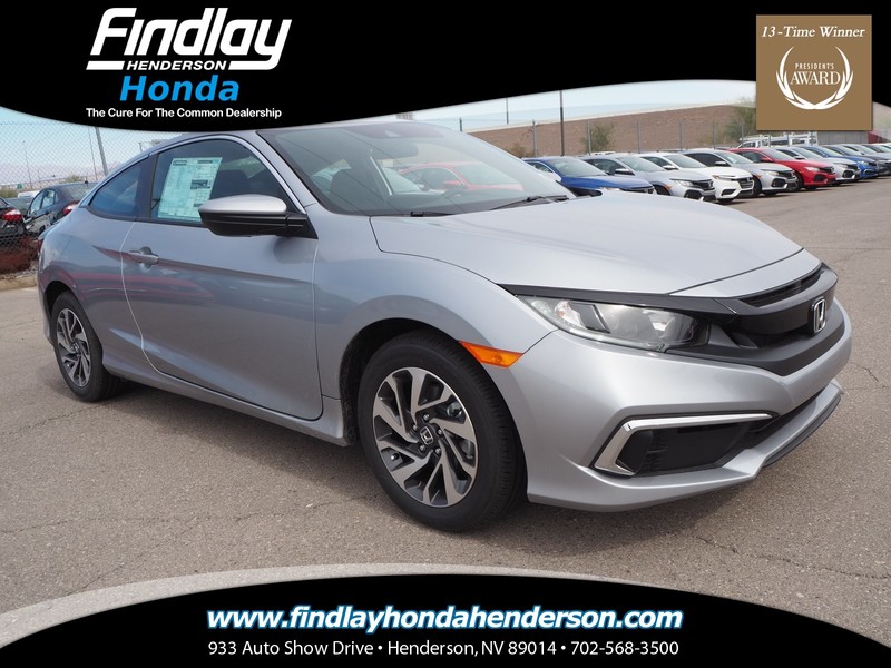 New 2019 Honda Civic Lx Coupe In Henderson H191147 Findlay Auto Group New 2019 Honda Civic Lx