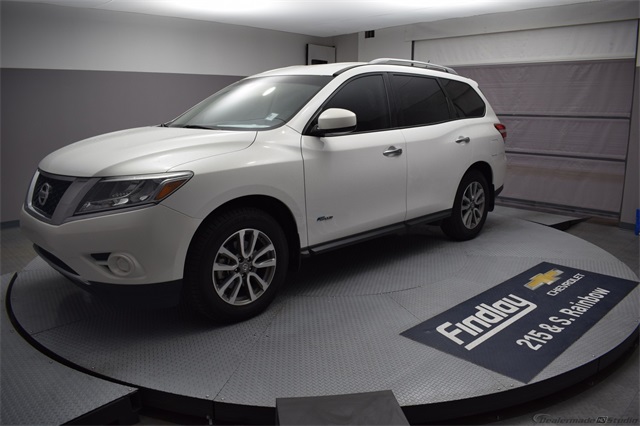 Pre Owned 2017 Nissan Pathfinder Hybrid Sv 4d Sport Utility In Las Pre Owned 2017 Nissan Pathfinder Hybrid Sv