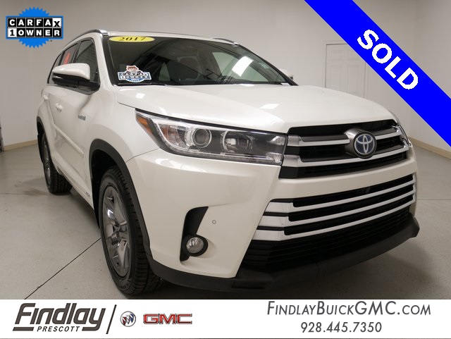 Pre Owned 2017 Toyota Highlander Hybrid Limited Platinum 4d Sport Pre Owned 2017 Toyota Highlander Hybrid Limited Platinum