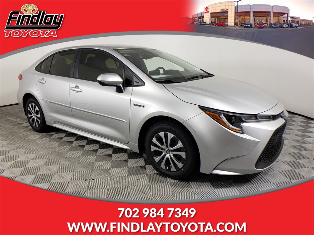 new 2021 toyota corolla hybrid le 4d sedan in henderson