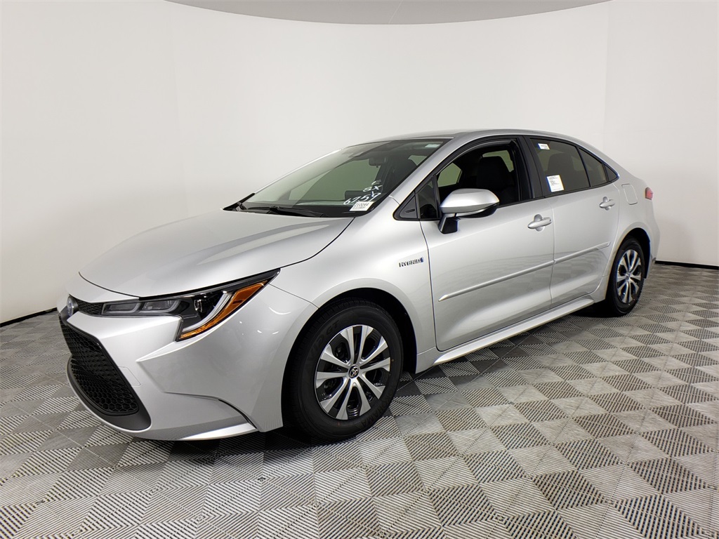 new 2021 toyota corolla hybrid le 4d sedan in henderson